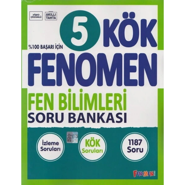 Fenomen Yayınları 5. Sınıf Fen Bilimleri KÖK Soru Bankası