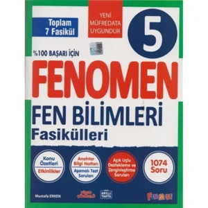 Fenomen Yayınları 5. Sınıf Fen Bilimleri Fasikülleri Seti