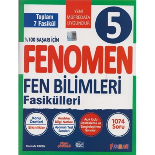 Fenomen Yayınları 5. Sınıf Fen Bilimleri Fasikülleri Seti