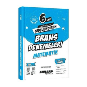 Ankara Yayıncılık 6.Sınıf Matematik Branş Deneme