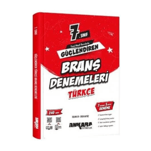Ankara Yayıncılık 7.Sınıf Türkçe Branş Deneme