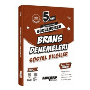 Ankara Yayıncılık 5.Sınıf Sosyal Bilgiler Branş Deneme