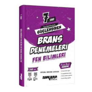 Ankara Yayıncılık 7.Sınıf Fen Bilimleri Branş Deneme