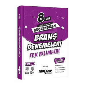 Ankara Yayıncılık 8.Sınıf Fen Bilimleri Branş Deneme