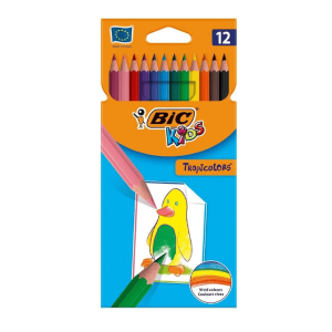 Bic Tropicolors Kuru Boya Kalemi 12 Renk Set - 150 TL
