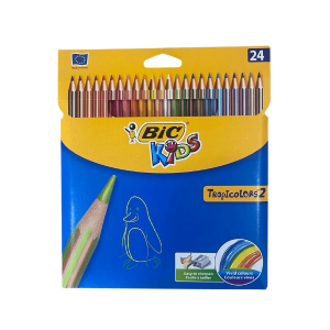 Bic Tropicolor2 Boya Kalemi Uzun 24`lü Kutu
