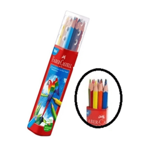 Faber-Castell 12 Renk Kuru Boya Kalemi