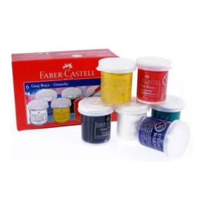 FC 6 renk Guaj Boya 12X15 ml