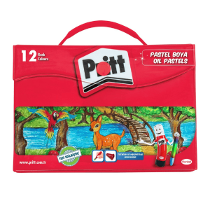 Pritt 12 Renk Çantalı Pastel Boya