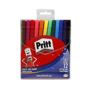 Pritt 12 Renk Keçeli Kalem