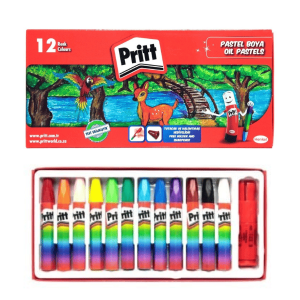 Pritt 12 Renk Pastel Boya Karton Kutu