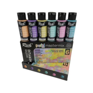 Rich Master 6X60 cc Akrilik Boya Pastel Set