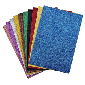 Color Simli Yapışkanlı Eva A4 10 Renk