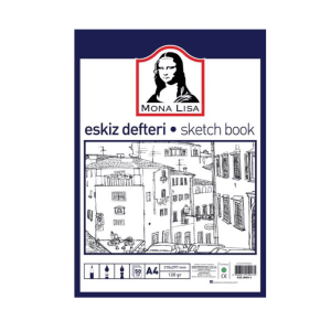 Südor Eskiz Defteri A4 120 Gr 50 Yaprak Çizim ve Karakalem Defteri