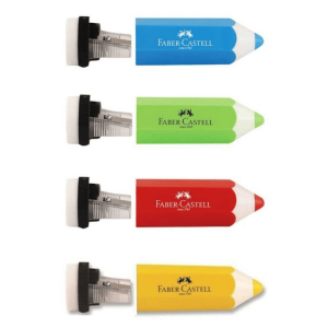 Faber-Castell Kalem Şekilli Hazneli Kalemtıraş