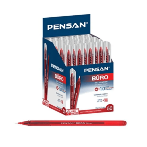 Pensan 2270 Büro Tükenmez KırmızıKalem