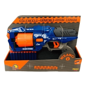 Prestij Oyuncak Nerf Yumuşak Mermi Atan Tabanca 20 Mermili