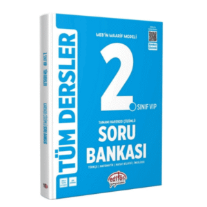 Editör Yayınları 2. Sınıf VIP Tüm Dersler Soru Bankası