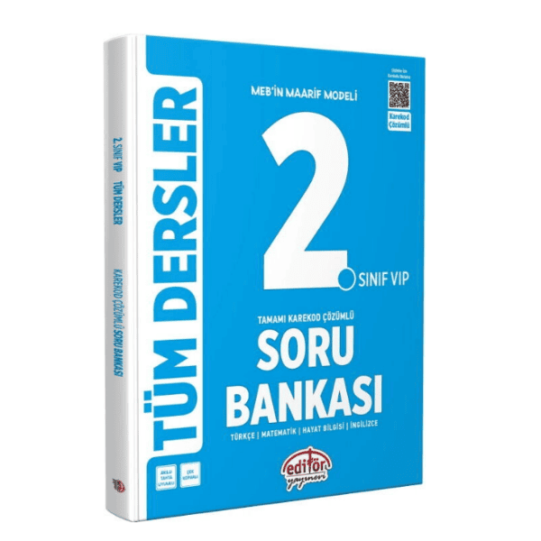 Editör Yayınları 2. Sınıf VIP Tüm Dersler Soru Bankası