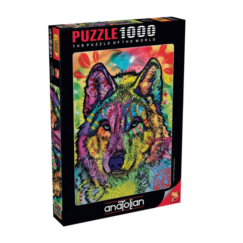 Anatolian Puzzle 1000 Parça Kurt Bakışı 1 Anatolian Puzzle 1000 Parça Kurt Bakışı