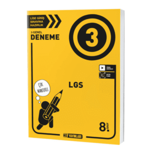 Hız Yayınları 8. Sınıf Tüm Dersler LGS 3lü Genel Deneme